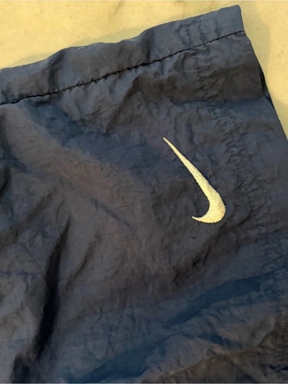 VTG Nike Blue Elastic Waist Shorts